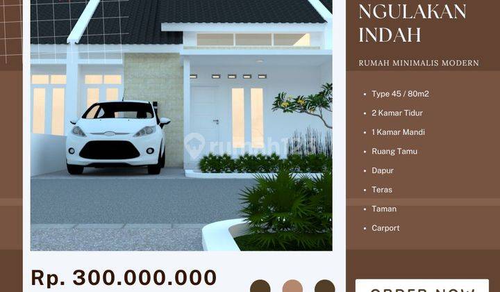 RUMAH BAGUS SIAP BANGUN 10 HANAY 10 MENIT DARI BANDARA YIA 1