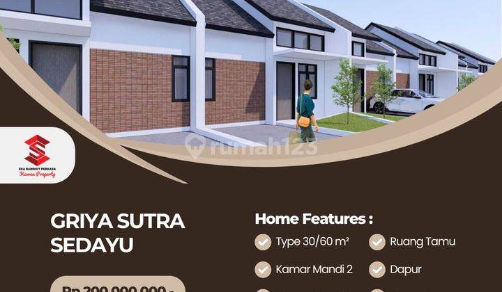 RUMAH SATU LANTAI DESIGN MODERN DI JL WATES - YOGYAKARTA 1