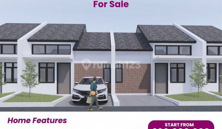RUMAH 200 JT LOKASI STRATEGIS 3 MENIT DARI JALAN WATES 1