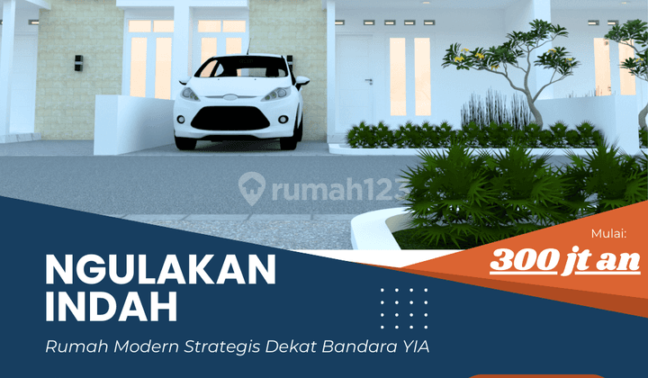 RUMAH APIK SHM SIAP BANGUN LOKASI 15 MENIT BANDARA KULON PROGO 1