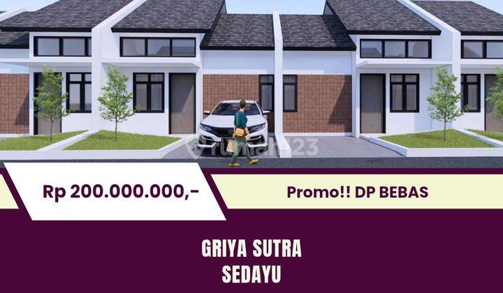 RUMAH MINIMLIS MODERN DI JL WATES KM 12 200JUTAAN 1