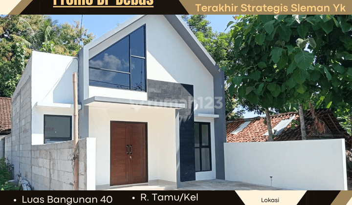UNIT TERAHIR RUMAH TERMURAH SE YOGYAKARTA SLEMAN DEKAT KAMPUS UGM 2
