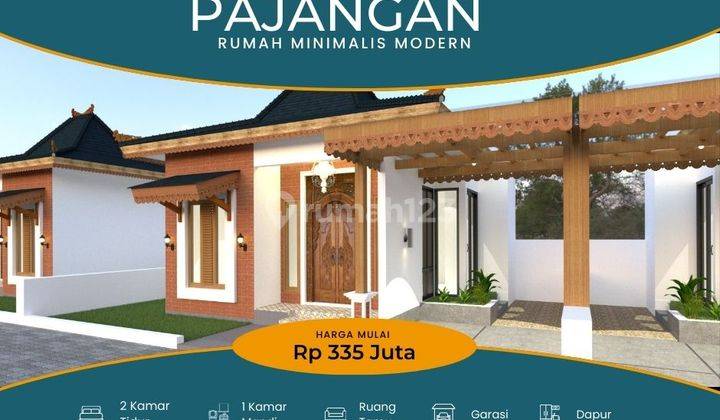 Rumah Joglo Modern Lingkungan Asri Yogyakarta 1