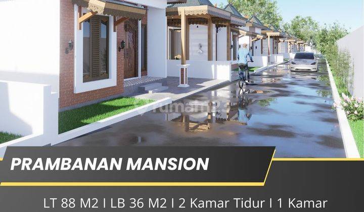 RUMAH JOGLO KEKINIAN LOKASI STRATEGIS 1 MENIT JL JOGJA-SOLO 1