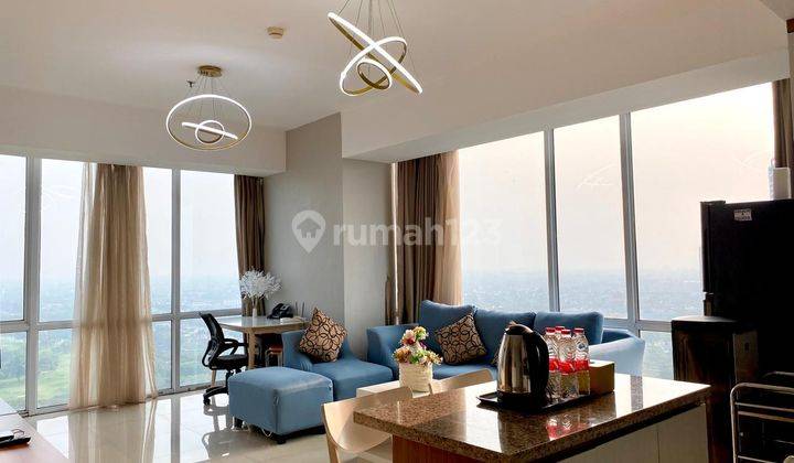 2 Kamar U Residence Apartment Karawaci Tower 2, Lantai 33 Hook Double View Golf City  2