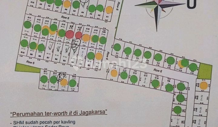 Kavling Dalam Cluster Jagakarsa