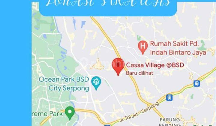 Clustet mewah 2lantai di Bintaro 2