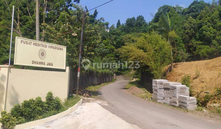 Tanah dekat pusat meditasi bukit pelangi gunung geulis 2