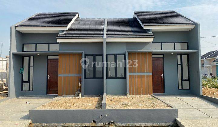 Rumah minimalis pemandangan alam hijau di citeureup bogor 1