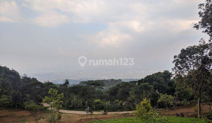 Tanah best view murah di cijeruk bogor view gunung 1