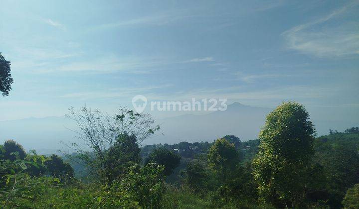 Tanah best view gunung di kawasan cijeruk bogor 2