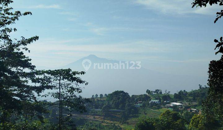 Tanah best view gunung di kawasan cijeruk bogor 1