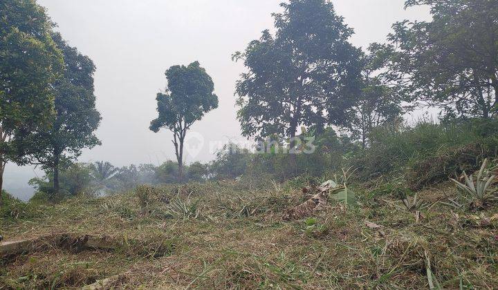 Tanah best view pemandangan hijau dan kota di cijeruk bogor SHM 1