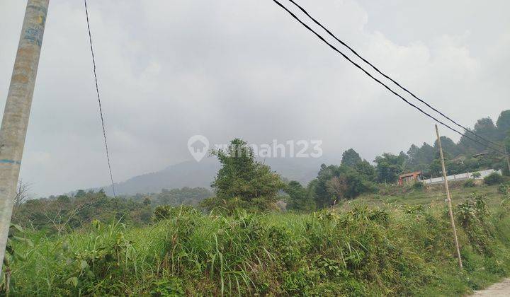 Tanah best view gunung lokasi di cijeruk bogor siap bangun 1