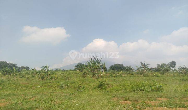 Tanah best view kota dan gunung di cijeruk bogor murah 2