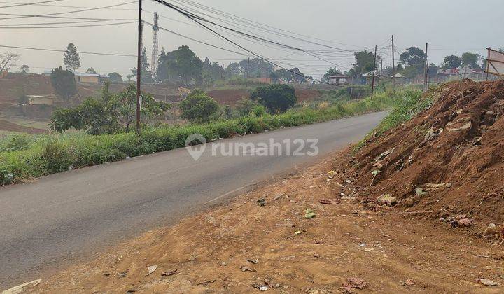 Tanah di gunung geulis cocok untuk caffe dan resto di jalan utama 2