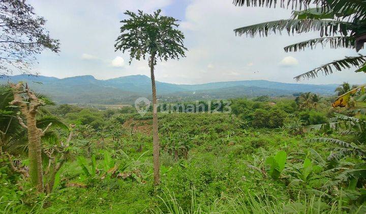 Tanah Pemandangan Indah Di Kawasan Desa Pabuaran Sukamakmur 2