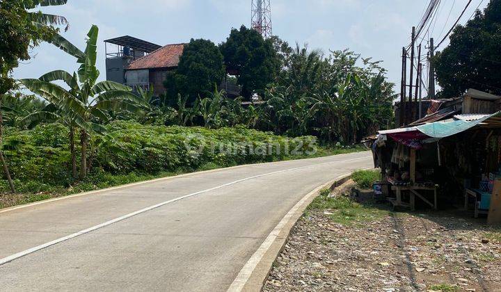 Tanah Di Pinggir Jalan Utama Cijayanti Cocok Di Bangun Rumah 2