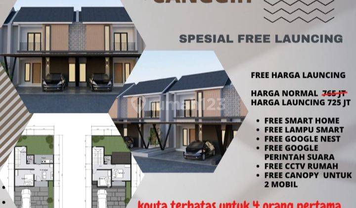 Modern Canggih Spesial Free Launching Km. 7 Palembang Grand Oase Village  2