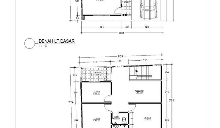 Town House Tengah Kota Palembang, Km.5 Bisa Kpr Tanpa Bank 2