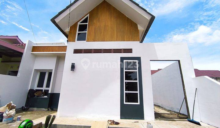 Rumah Minimalis Ala Scandanavian Dikota Palembang Hanya 300 Jutaan 1