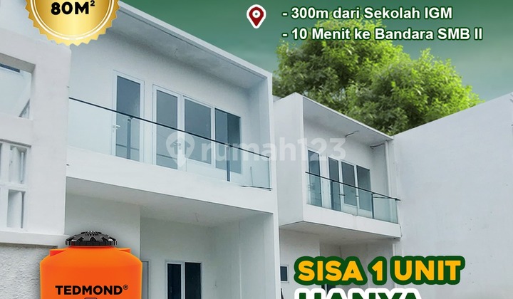 Town House Magalo Residence Berkonsep Minimalis Modern Pusat Kota 1