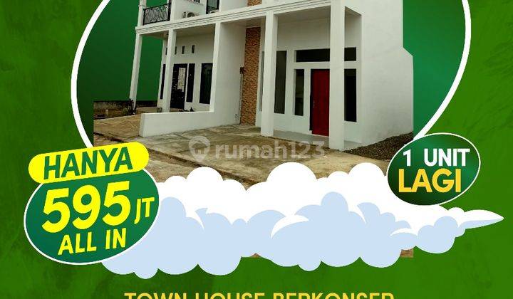 1 Unit Lagi Town House Dekat Dengan Bandara Smb 2 Palembang  1