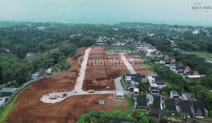 KAVLING DI DALAM PERUMAHAN VIMALA HILLS CIAWI PUNCAK BOGOR 2