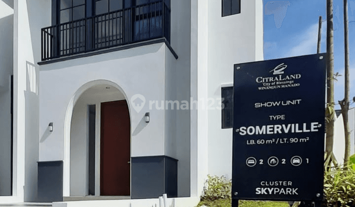 Tipe Somerville dari SkyPark cluster terbaru dari Citraland Winangun Manado  14