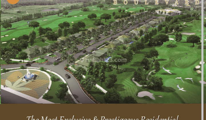 Bukit Golf Boulevard Kavling Super Ekskusif Gold View Hanya di Grand Kawanua Manado 2