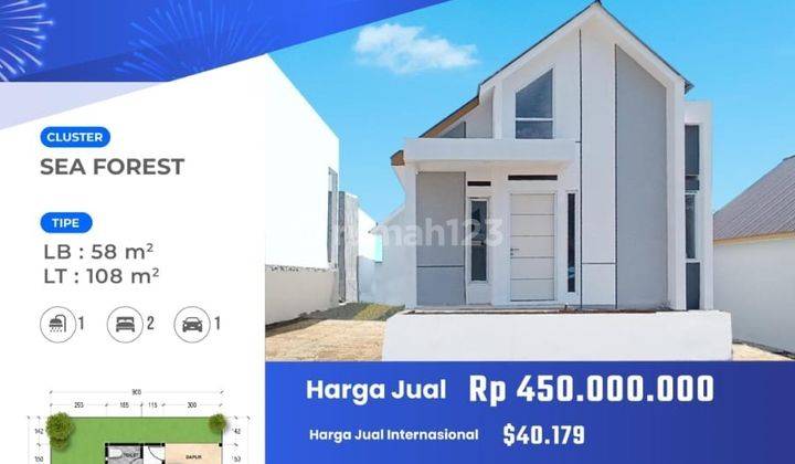 Tipe Beverly Hill di Griya Sea Lestari BML Promo 3 juta siap akad 2