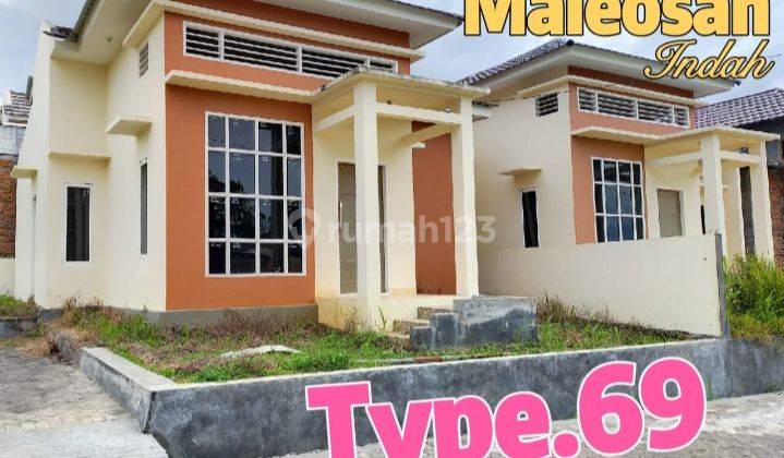 Rumah Nyaman 3 Kamar Tidur di Griya Maleosan Indah Manado 1