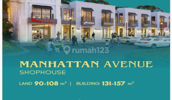 Manhattan Avenue Ruko Terbaru di Ringroad 1 Citraland Manado 1