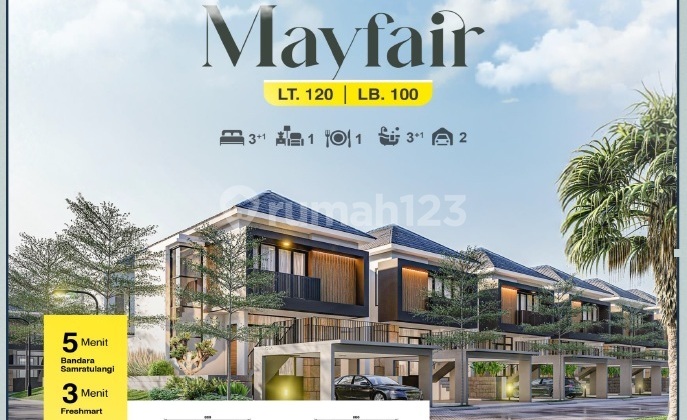 Jadilah y pertama miliki tipe mewah Mayfair di Bukit Royal Paniki 1