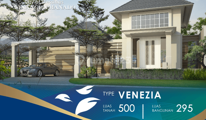 Rumah Mewah Tipe Venezia + Pool  di Citraland Winangun Manado  2