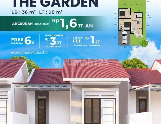 Tipe Garden Terbaru di Griya Sea Lestari5, DP 3 juta cicilan mulai 1,6 jutaan 1