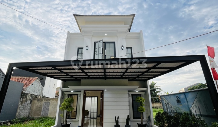 Rumah American Klasik Di Limo Pancoran Mas Depok Rumah American Klasik Di Limo Pancoran Mas Depok
