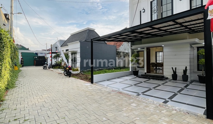 Rumah American Klasik Di Limo Pancoran Mas Depok