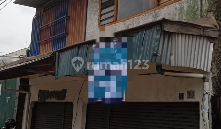 Rumah Lama Murah Angke Jalan Utama Keramaian Cocok Usaha Luas 210 M