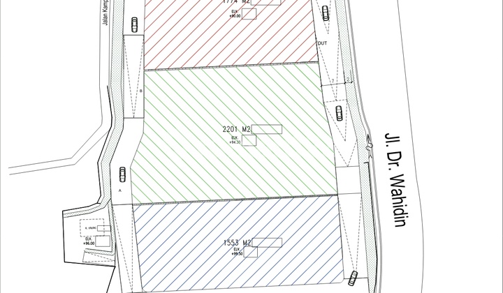 Land on the Side of Dr. Wahidin Street 2