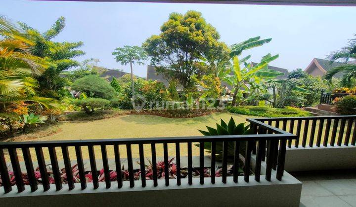 Vimala Hills Jual Vila depan taman Furnished 2