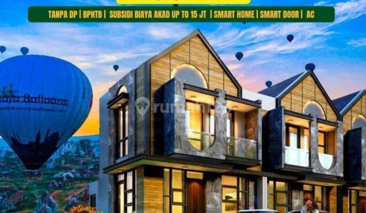 Rumah 1 lantai di area komersil 1