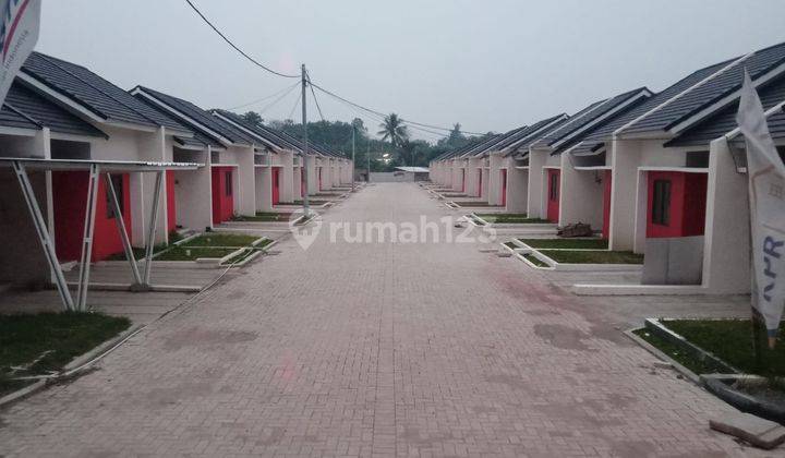 Di jual rumah 1 lantai rumah komersil type 30 /60 2