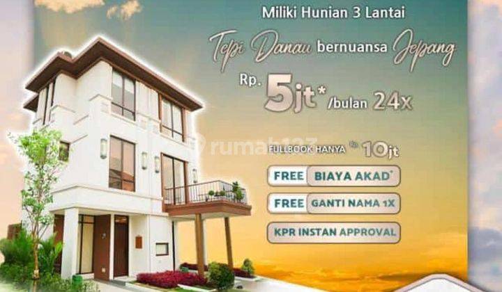 Rumah 3 lantai di lavon siap huni booking 20.000.000 1