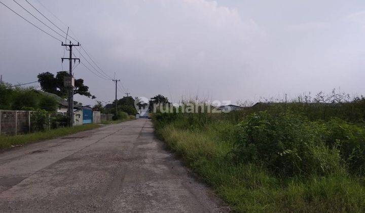 Dijual Tanah Kavling Industri Karawang Timur. Luas 31495 M2. Shgb. Cocok Untuk Pabrik 1