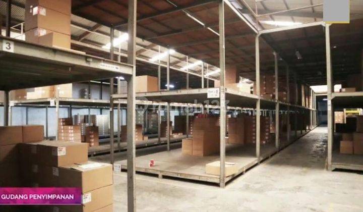 Pabrik Gudang Kawasan Industri Jatake Tangerang. Shm, Luas Tanah 23.000 M2