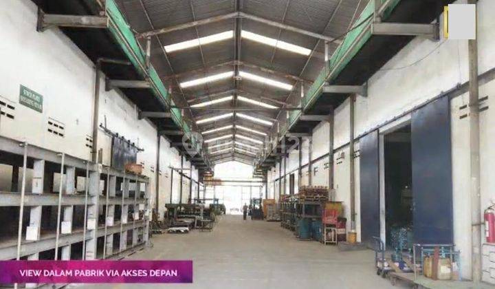 Pabrik Gudang Kawasan Industri Jatake Tangerang. Shm, Luas Tanah 23.000 M2