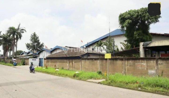 Pabrik Gudang Kawasan Industri Jatake Tangerang. Shm, Luas Tanah 23.000 M2