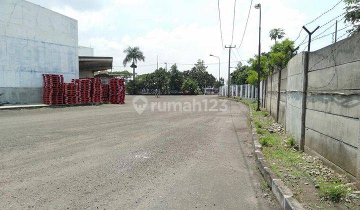 Dijual Gudang di Mainroad Soekarno Hatta Gedebage Bandung. Luas Tanah 13.555 M2, Shgb 1