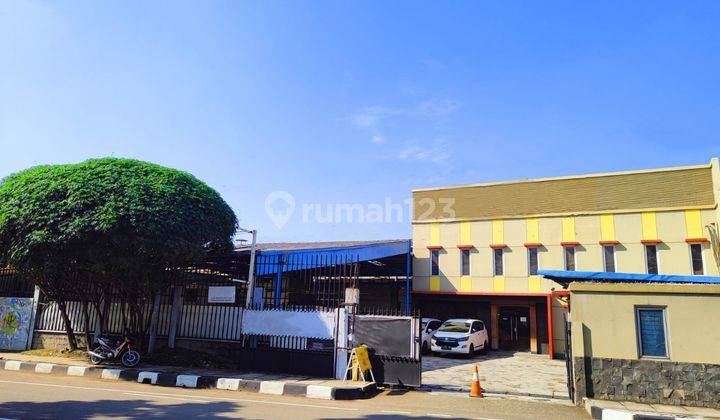 Dijual Tanah Dapat Bonus Bangunan Workshop, Kantor Dan Gudang 1